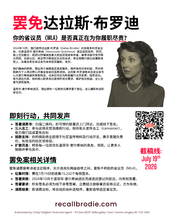 First page of the Simplified Chinese info sheet.